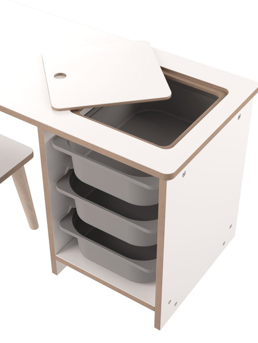 Hanah Home Soho Escritorio de Estudio Blanco y Gris Hanah Home Soho Escritorio de Estudio Blanco y Gris